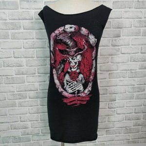 Too Fast "Wicked is your Soul "Tshirt Mini Dress